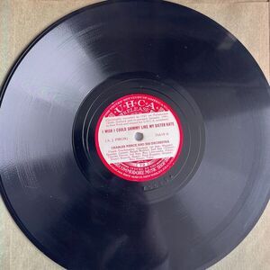 UCHA 72 Charles Pierce Jazz Me Blues / I Wish I Could Shimmy 1941 Shellac 10" 78